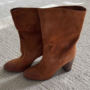 New Free People Dakota Slouchy Suede Boots / Size 40 (10 US)